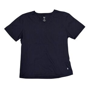 Frye Black V-Neck Short Sleeve Tee
